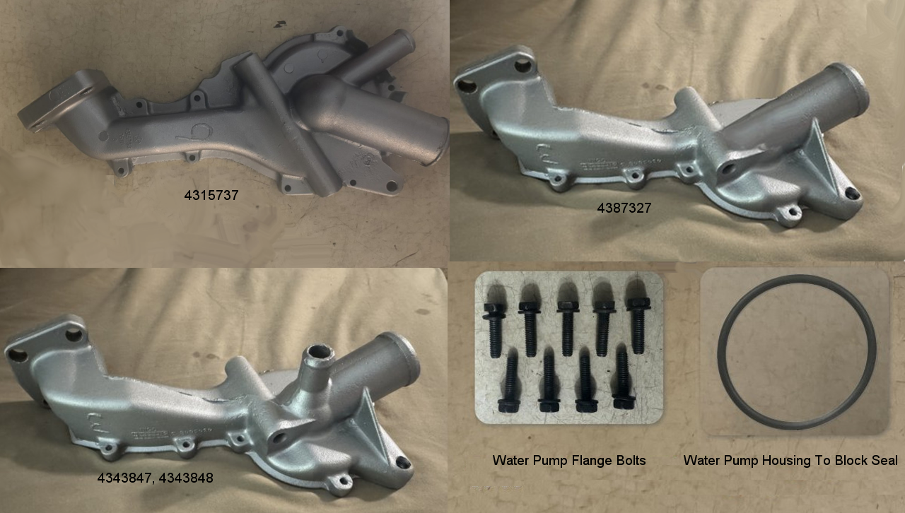 2.2/2.5 Water Pump Housing - Finland