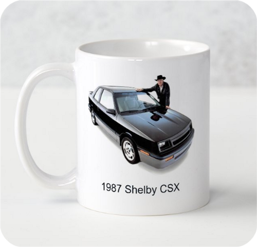 Coffee Cup - 1987 Shelby CSX