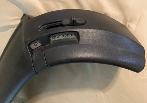 90-93 Instrument Cluster Hood w/Switches (Daytona/Lebaron)