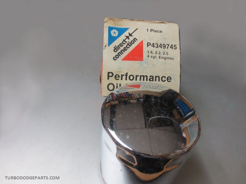 NOS Direct Connection Chrome Oil Filter  2.2/2.5 P4349745