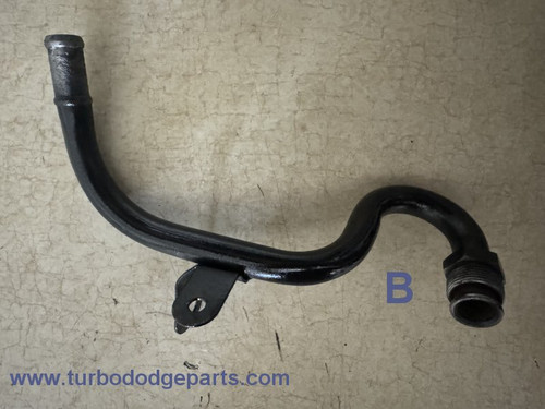 Turbo themostat housing pipe
