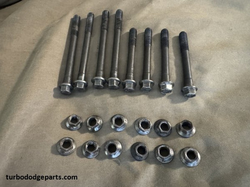 Polished 2.2 Carb/TBI Manifold Mounting Hardware Polished 2.2 Carb/TBI Manifold Mounting Hardware