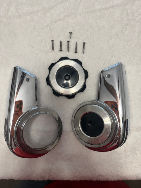 Shelby Charger Front Seat Hinge Covers (Right)
