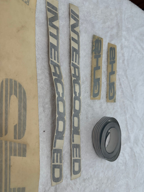 1987 GLHS Shelby Charger Sticker Set