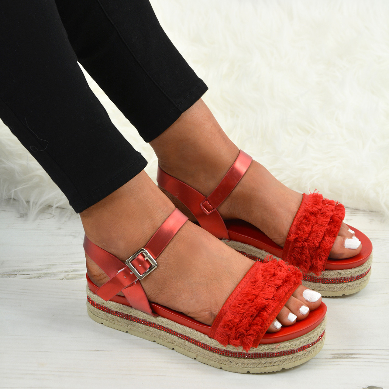 Summer Sandals Platform Wedge Shoes Sizes