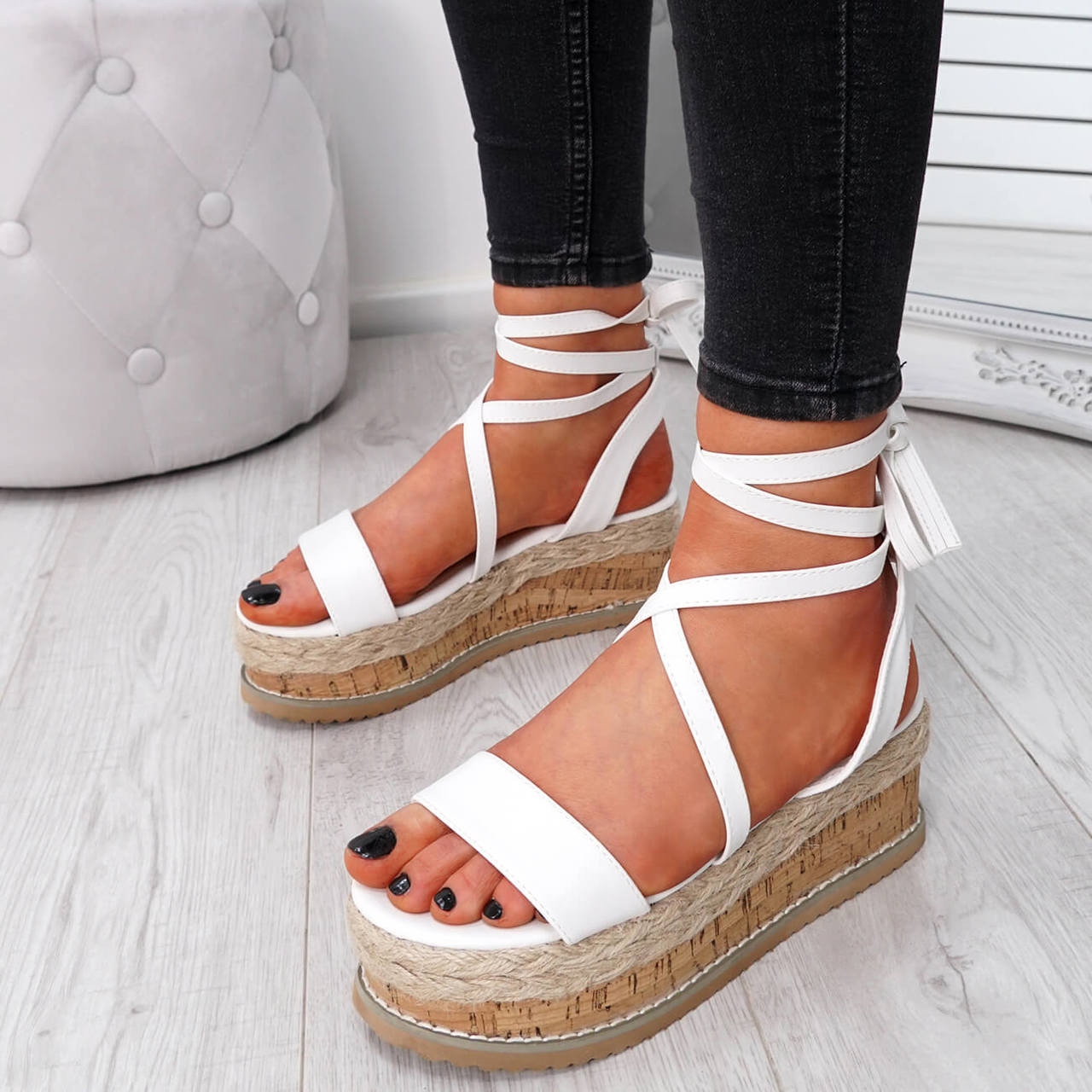 flatform sandals size 5