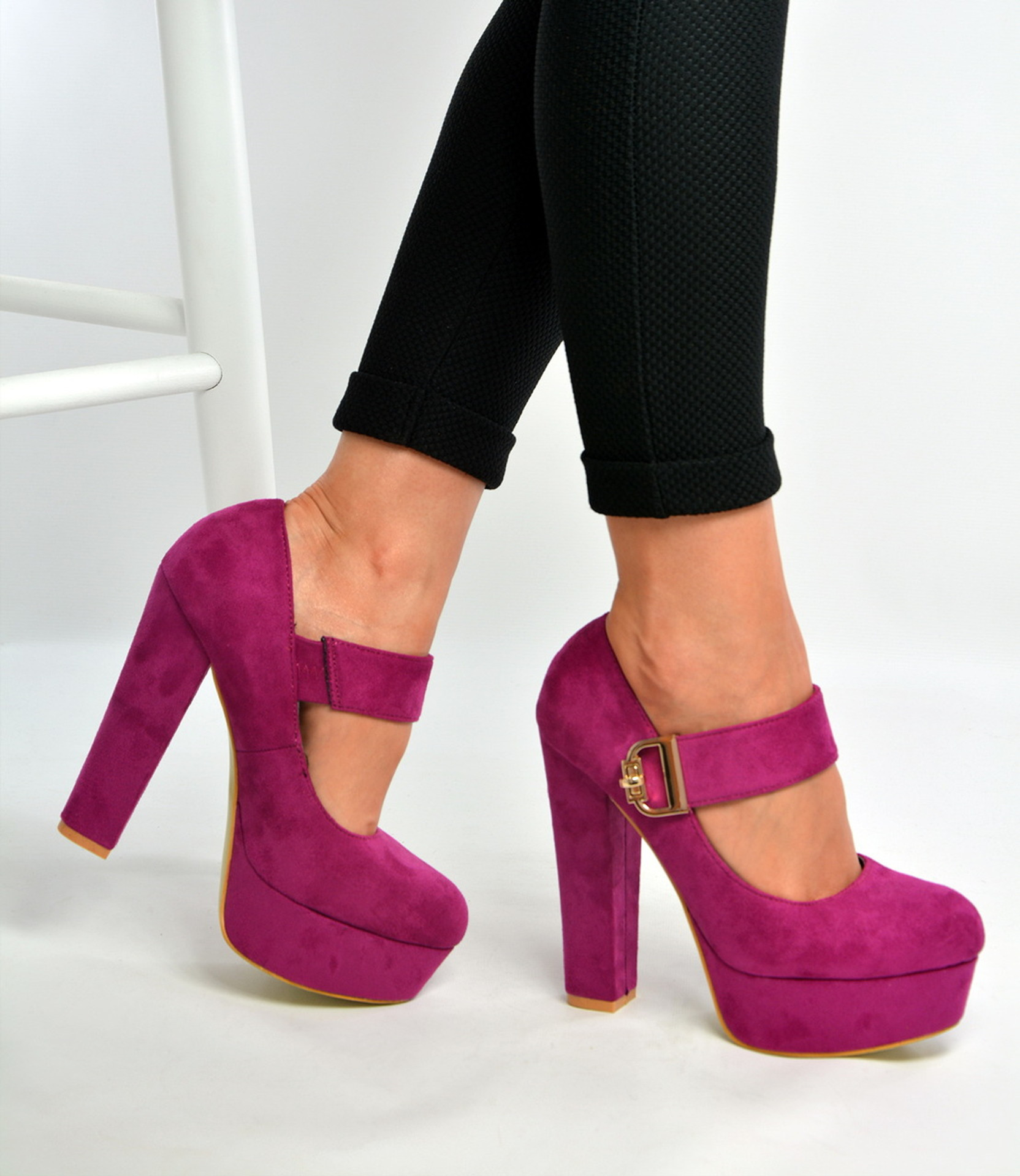 NV Style Women Purple Heels - Buy NV Style Women Purple Heels Online at  Best Price - Shop Online for Footwears in India | Flipkart.com