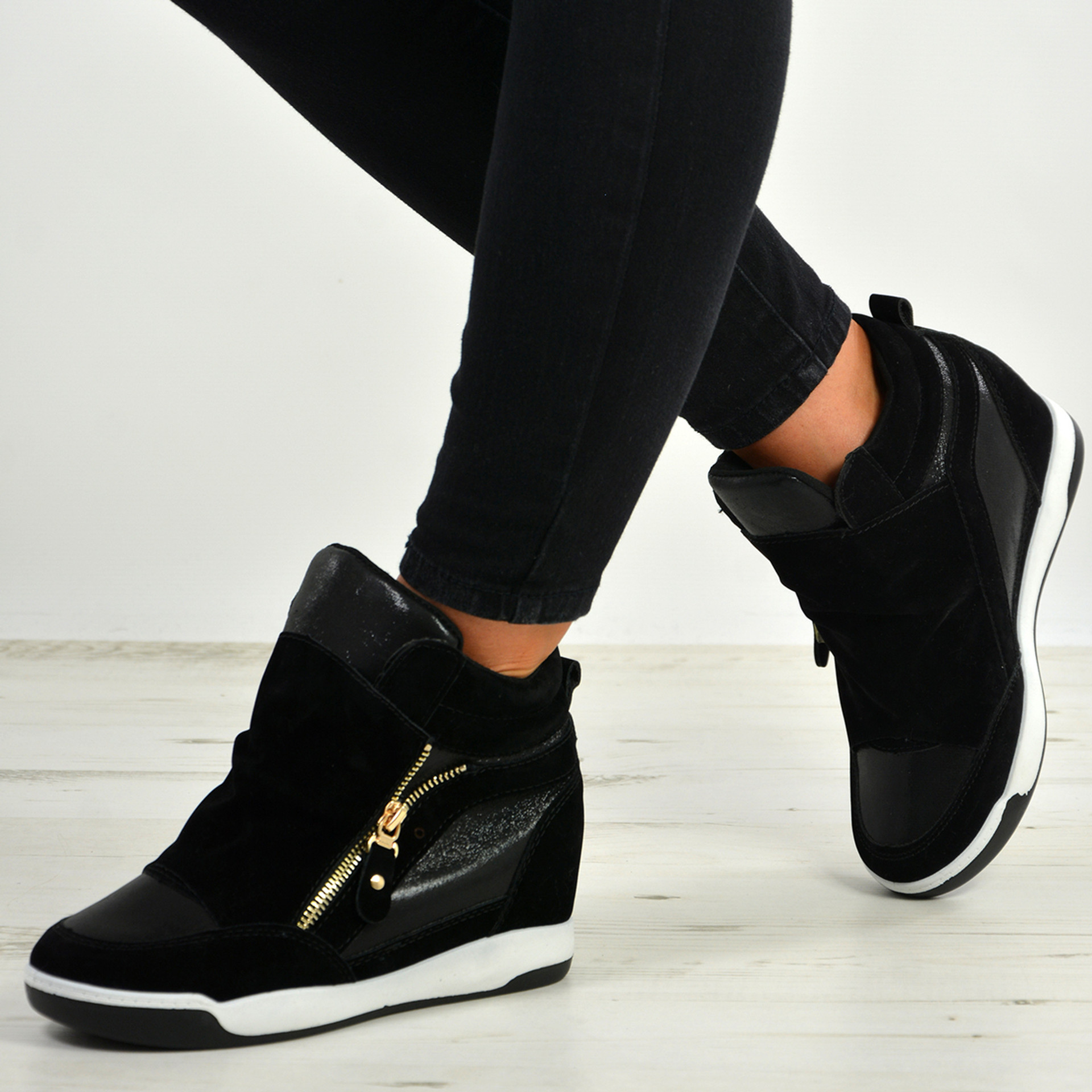 Kennedy Black Trainers