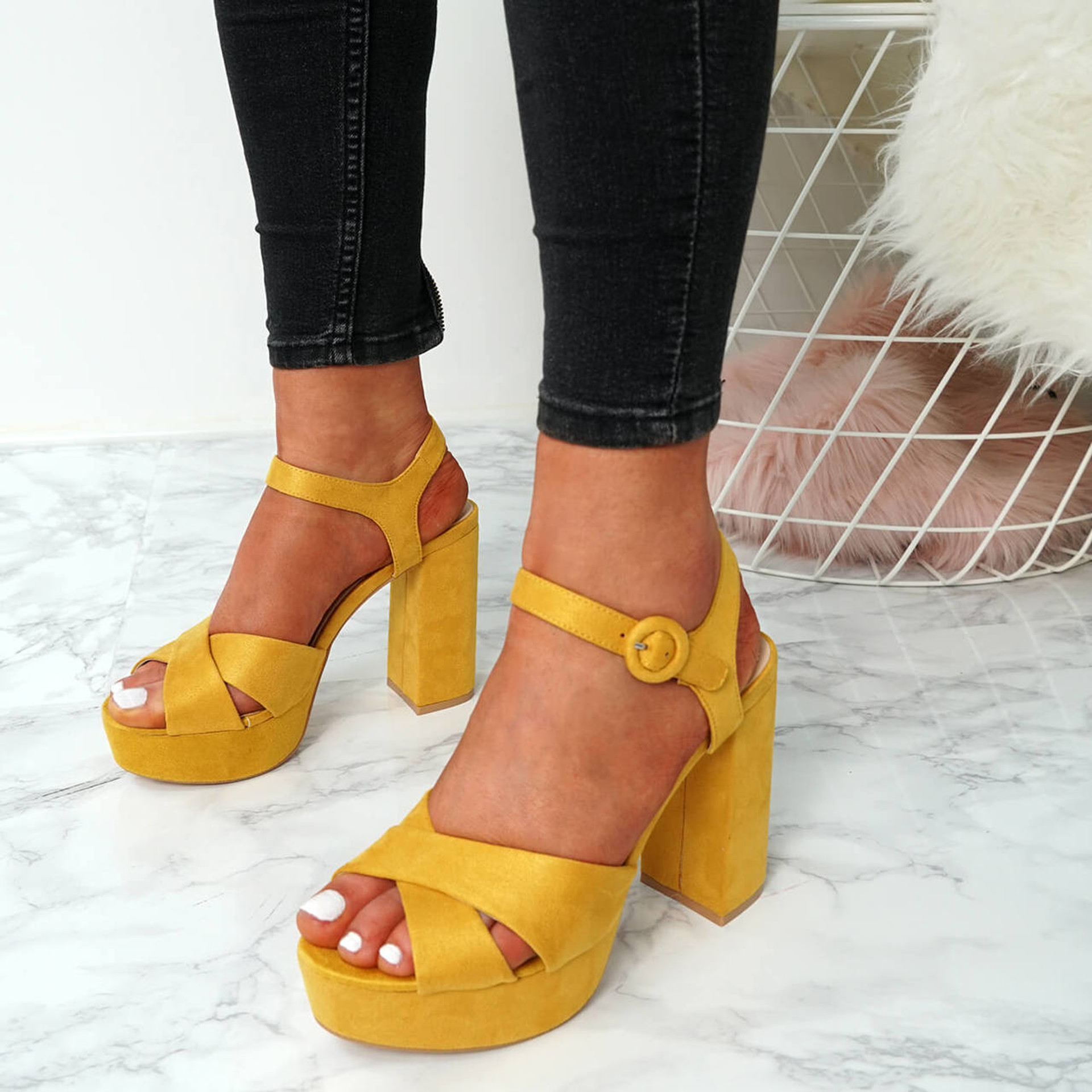 Yellow Pumps Drag Queen Mens Crossdresser Heels Shoes Large Womans Size 12  13 14 | eBay