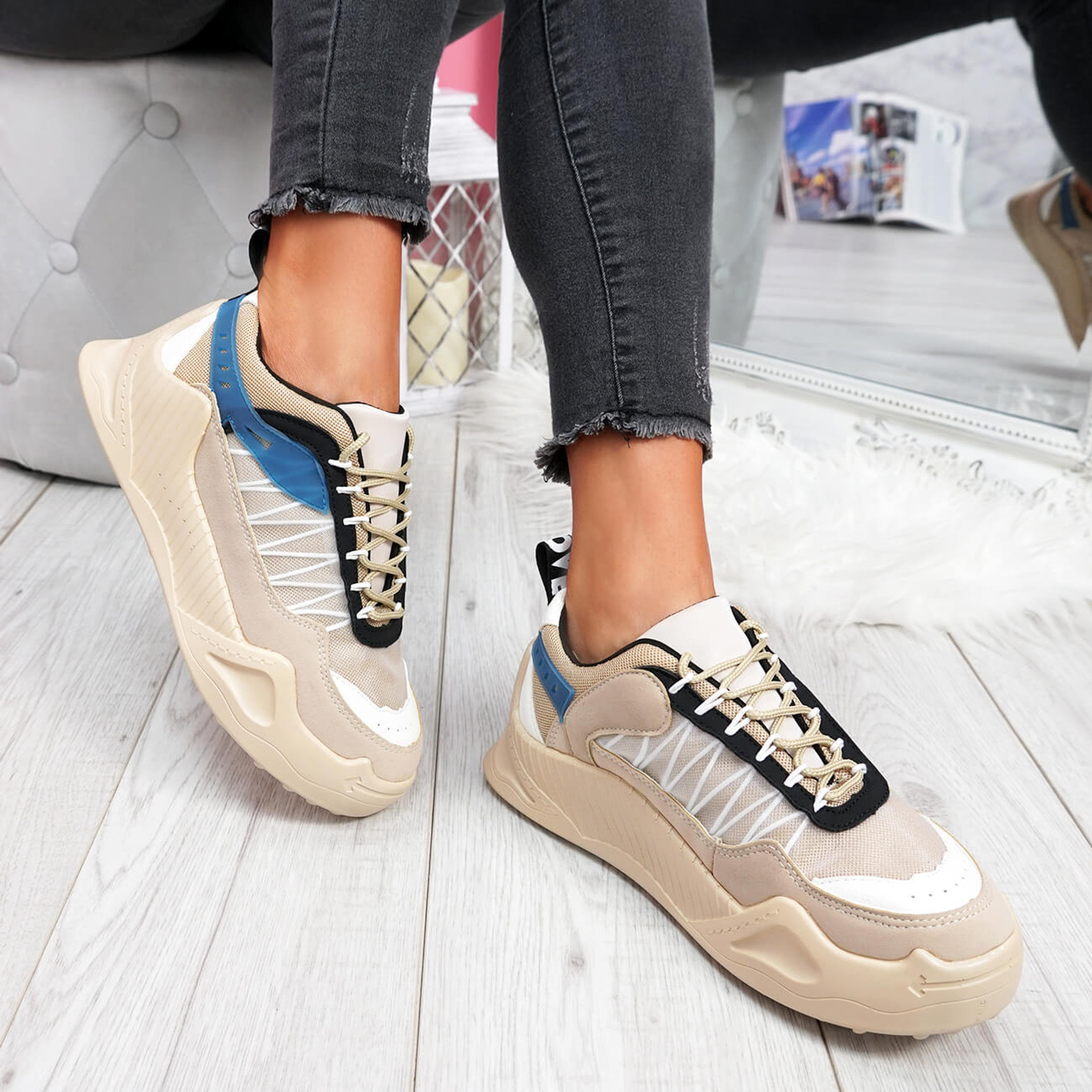 Women Platform Sneakers 2024 New Ladies Fashion Round Toe Lace Up Casual  Flats Outdoor Running Shoes Comfortable Female Footwear - AliExpress