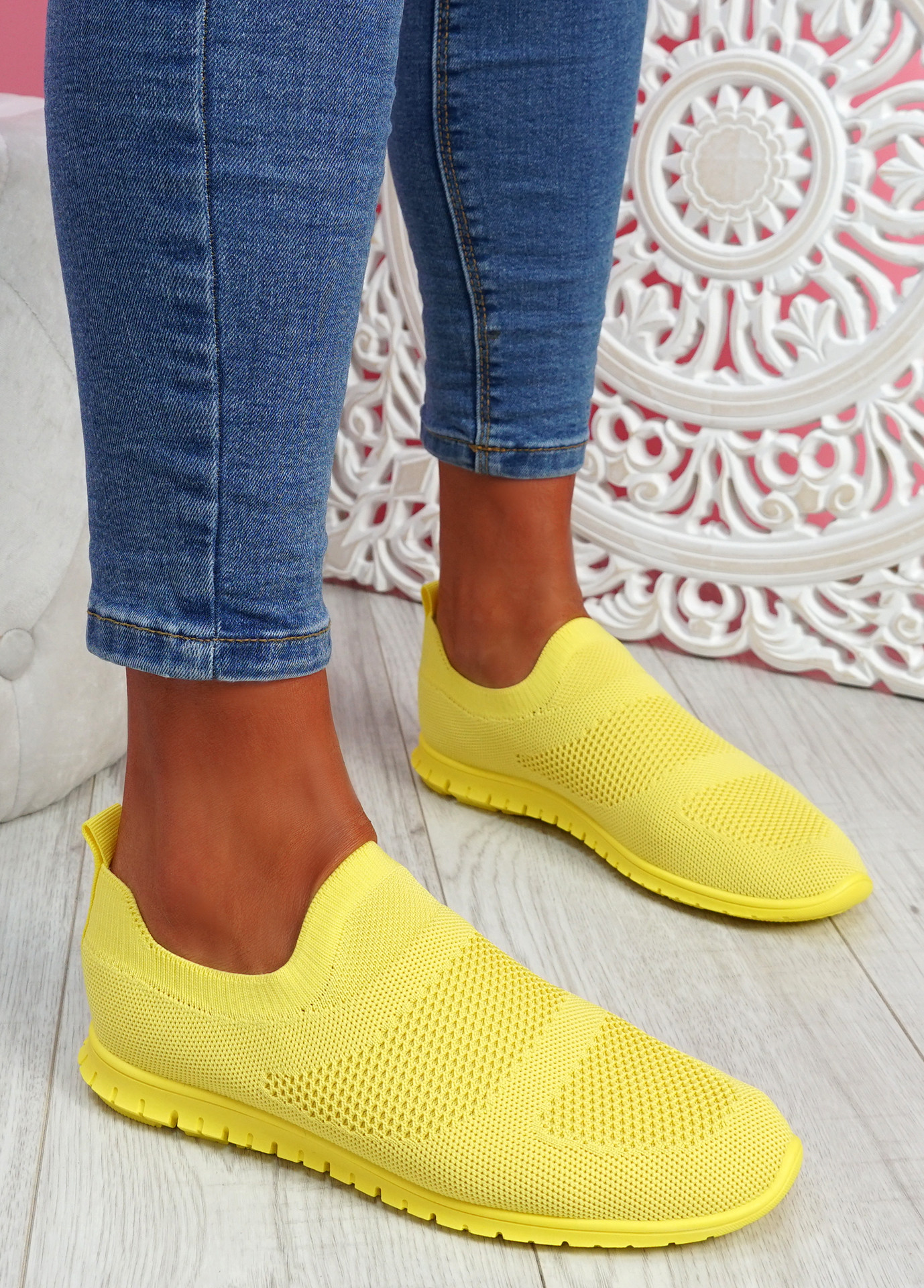 Napy Yellow Sport Trainers