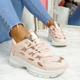 Potty Pink Party Sneakers