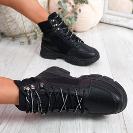 Luva Black Ankle Boots