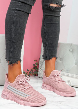 Gonna Pink Knit Sneakers
