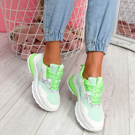 Frimma Green Chunky Trainers