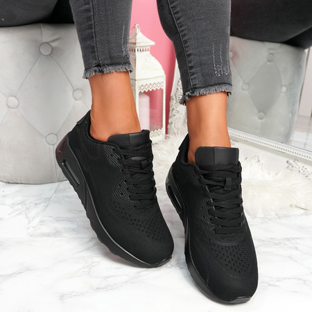 Geppy All Black Fashion Trainers