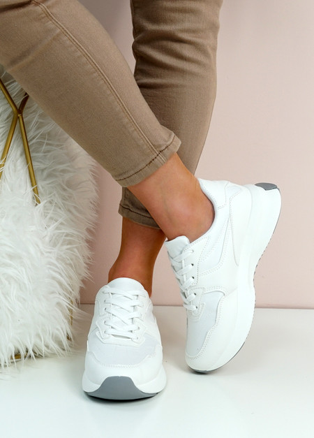 Ryleigh White Comfy Sneakers