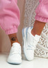 Lilo Blue Lace Up Trainers
