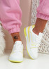 Lilo Yellow Lace Up Trainers