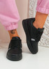 Wella Black Lace Up Trainers