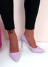 Ziza Purple Stiletto High Heel Pumps