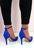 Rina Blue Stiletto Heel Pumps