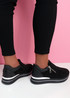 Mimmo Black Studded Sneakers