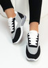Mandy Black Grey Fashion Sneakers