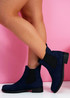 Gemo Navy Chelsea Ankle Boots