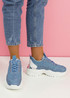 Blythe Blue Chunky Sneakers