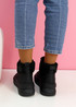Maeve Black Lace Up Ankle Boots