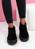 Florence Black Warm Ankle Boots
