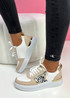Karta Apricot Lace Up Trainers