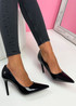 Kassy Black High Stiletto Heels