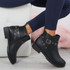Meredith Black Ankle Boots