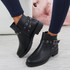 Meredith Black Ankle Boots