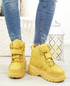 Envory Yellow Lace Up Trainers