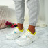 Lima Yellow Lace Up Sneakers