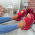Yatta Fuchsia Peep Toe Heel Sandals