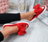 Lufa Red Bow Sliders Sandals