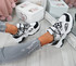 Frozze White Snake Chunky Trainers