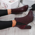 Bedda Red Chelsea Ankle Boots