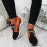 Arra Rust Red Chunky Trainers