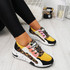 Arra Yellow Chunky Trainers