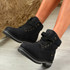 Patricia Black Ankle Boots