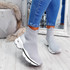 Idda Silver Sock Chunky Sneakers