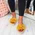 womens ladies flat bow sandals peep toe sliders casual women shoes size uk 3 4 5 6 7 8