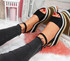 womens ladies platform flatform wedge high heel sandals peep toe ankle strap shoes size uk 3 4 5 6 7 8