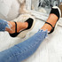 womens ladies ankle strap espadrille wedge platform sandals party women shoes size uk 3 4 5 6 7 8