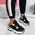 Benny Black Chunky Sole Trainers